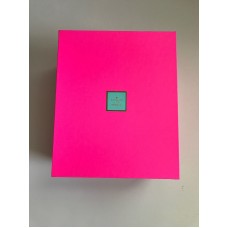 Kate Spade "Put A Lid On It" Large Bright Pink Nesting Storage Photo Box Dorm   173441402642